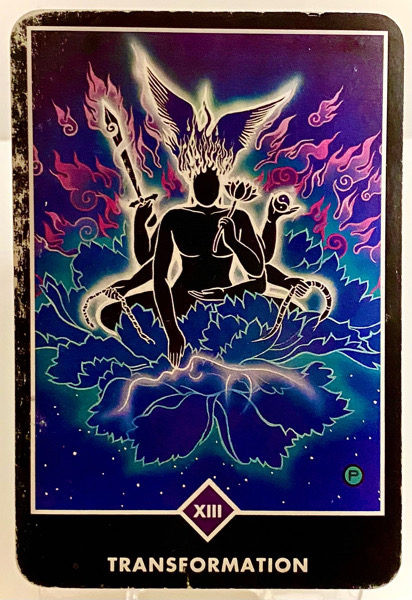 TRANSFORMATION 変容 OSHO禅タロット 3671日目 日の出前ウォーキング 20250719