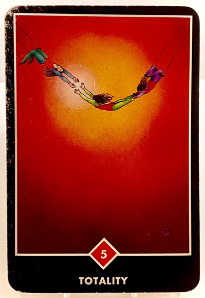 TOTALITY トータリティ 全一性 OSHO禅タロット 3697日目 曇天ウォーキング 20250814