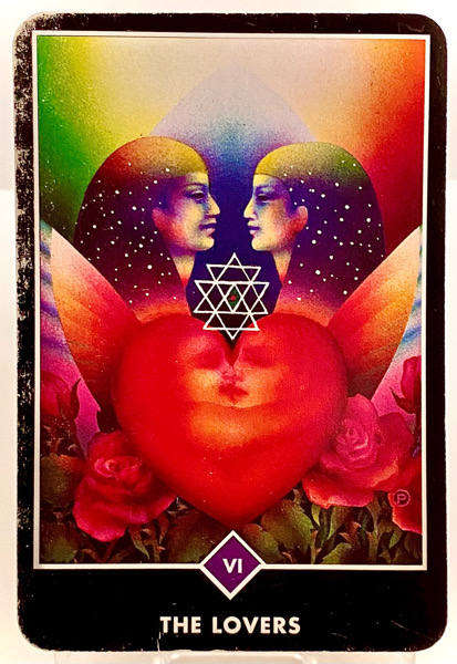 THE LOVERS 恋人たち OSHO禅タロット 3698日目 朝陽ウォーキング 20250815