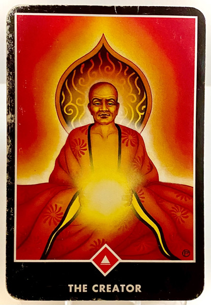 THE CREATOR クリエイター OSHO禅タロット 3700日目 夜明け前ウォーキング 20250817