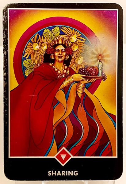 SHARING 分かち合い OSHO禅タロット 3710日目 朝陽ウォーキング 20250827