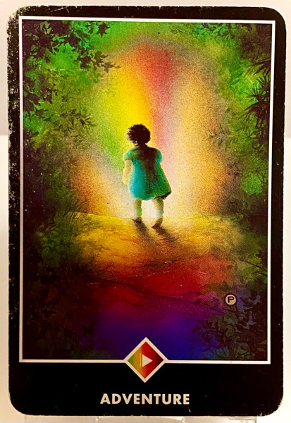 ADVENTURE 冒険 OSHO禅タロット 3727日目 夜明け前ウォーキング 20250913