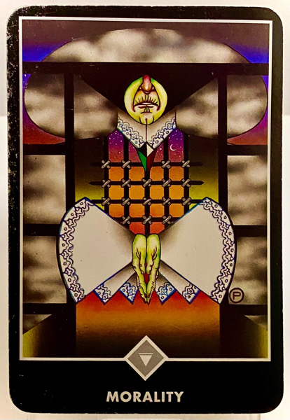 MORALITY 道徳 OSHO禅タロット 3753日目 曇天ウォーキング 20251009