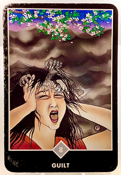 GUILT 罪悪感 OSHO禅タロット 3792日目 朝陽ウォーキング 20251117