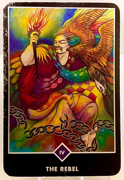 THE REBEL 反逆者 OSHO禅タロット 3793日目 曇天ウォーキング 20251118