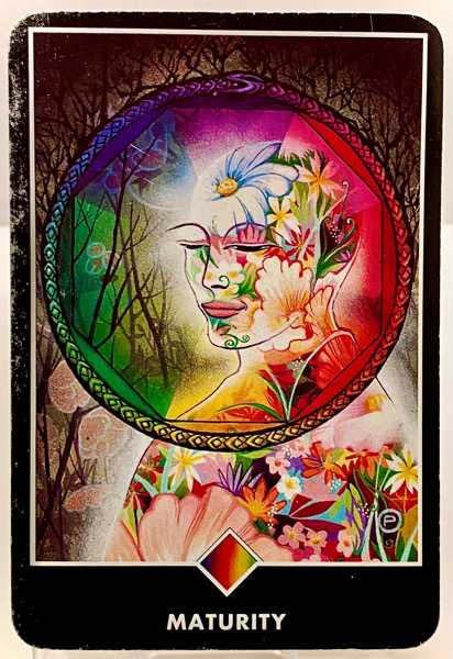 MATURITY 円熟 OSHO禅タロット 3797日目 ウォーキングを休み中 20251122