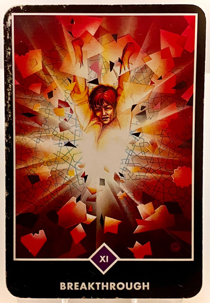 BREAKTHROUGH 突破 OSHO禅タロット 3799日目 朝陽ウォーキング 20251124