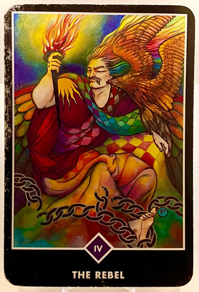 THE REBEL 反逆者 OSHO禅タロット 3807日目 曇天ウォーキング 20251202