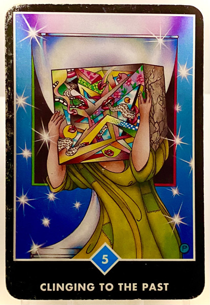 CLINGING TO THE PAST 過去への執着 OSHO禅タロット 3831日目 朝陽ウォーキング 20251226