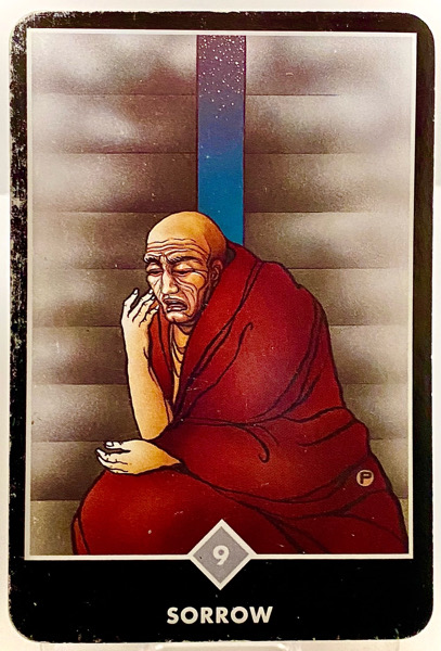 SORROW 嘆き OSHO禅タロット 3838日目 曇天ウォーキング 20260102