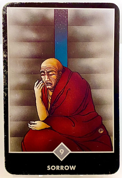 SORROW 嘆き OSHO禅タロット 3856日目 日の出前ウォーキング 20260120