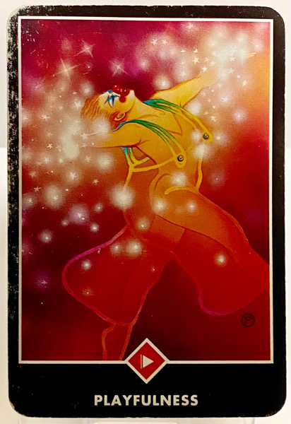 PLAYFULNESS 遊びに満ちる OSHO禅タロット 3859日目 朝陽ウォーキング 20260123