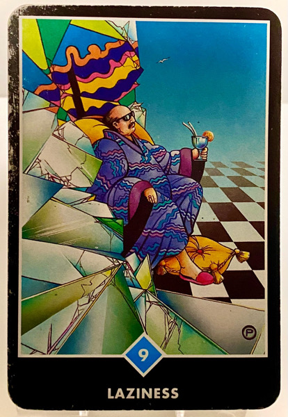 LAZINESS 怠惰 OSHO禅タロット 3881日目 夜明け前ウォーキング 20260214