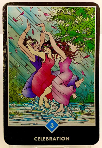 CELEBRATION 祝祭 OSHO禅タロット 3885日目 曇天ウォーキング 20260218