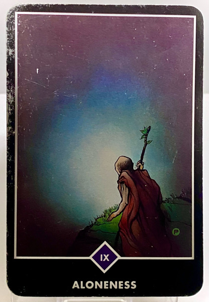 ALONENESS 独りあること OSHO禅タロット 3896日目 夜明け前ウォーキング 20260301