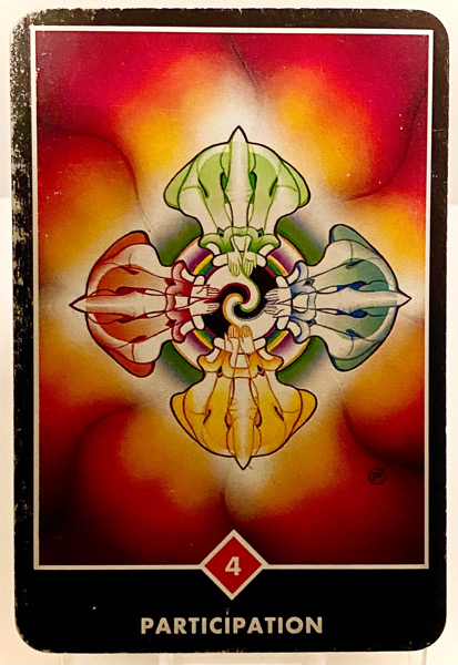 PARTICIPATION 参加 OSHO禅タロット 3897日目 曇天ウォーキング 20260302