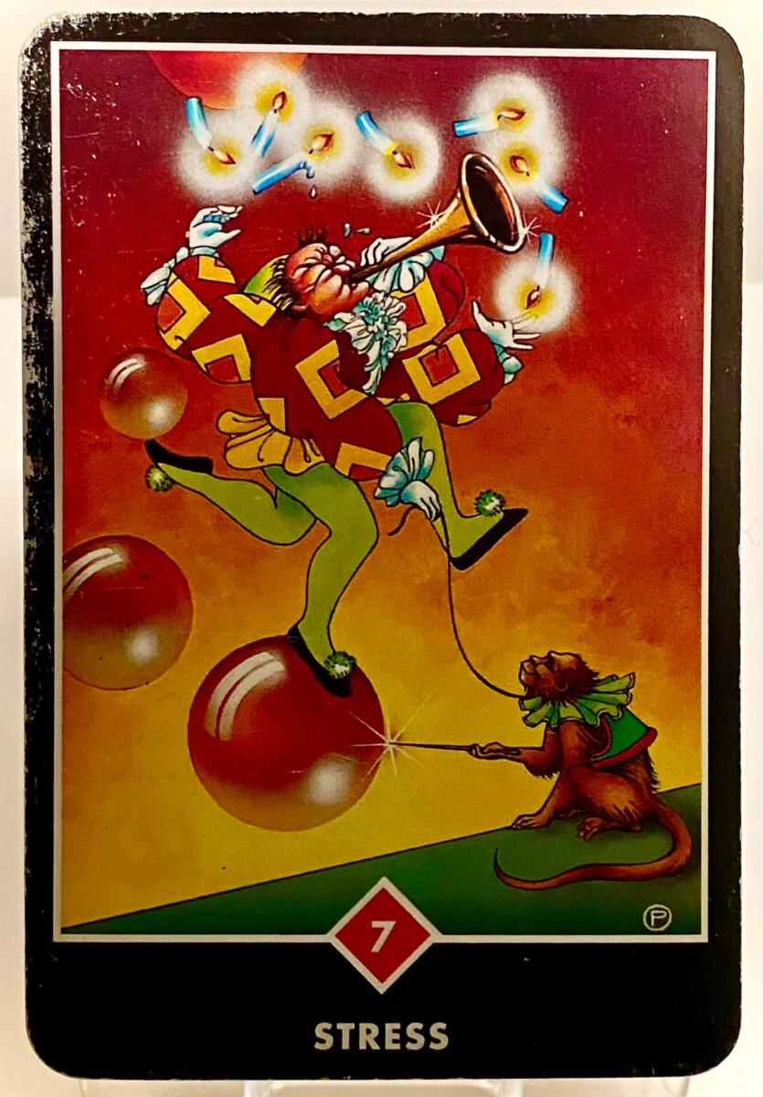 STRESS ストレス OSHO禅タロット 3901日目 曇天ウォーキング 20260306