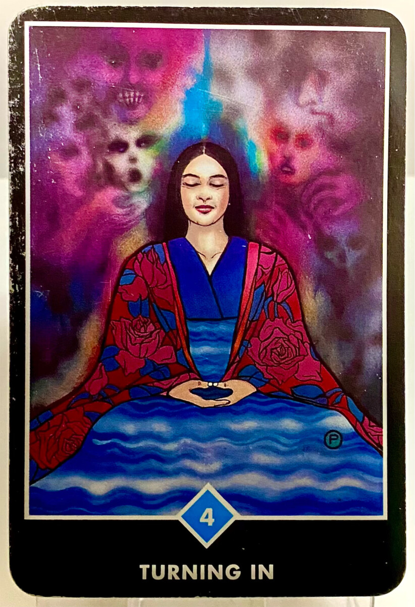 TURNING IN 内側に向かう OSHO禅タロット 3902日目 曇天ウォーキング 20260307