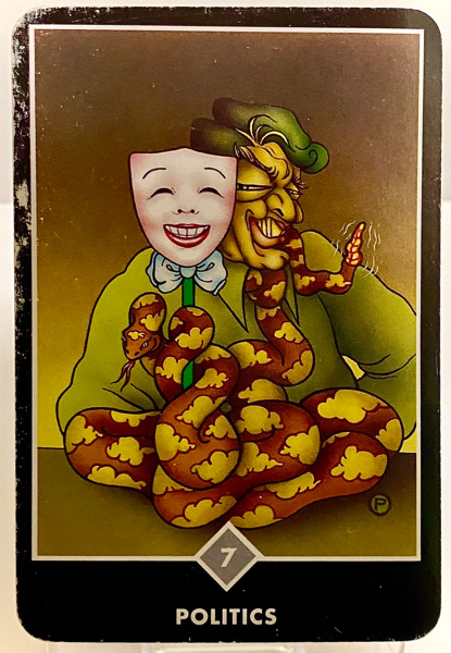 POLITICS 政治 OSHO禅タロット 3903日目 夜明け前ウォーキング 20260308