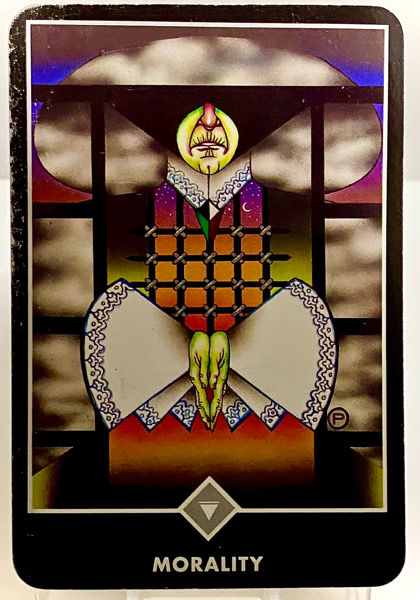 MORALITY 道徳 OSHO禅タロット 3912日目 曇天ウォーキング 20260317