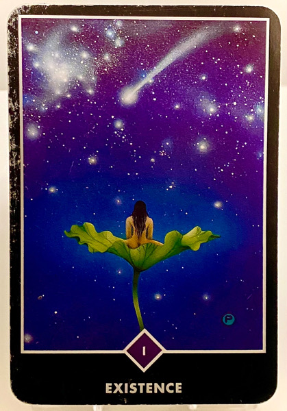 EXISTENCE 存在 OSHO禅タロット 3918日目 雨中ウォーキング 20260323