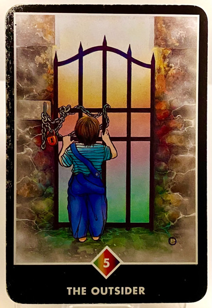 THE OUTSIDER アウトサイダー OSHO禅タロット 3920日目 曇天ウォーキング 20260325