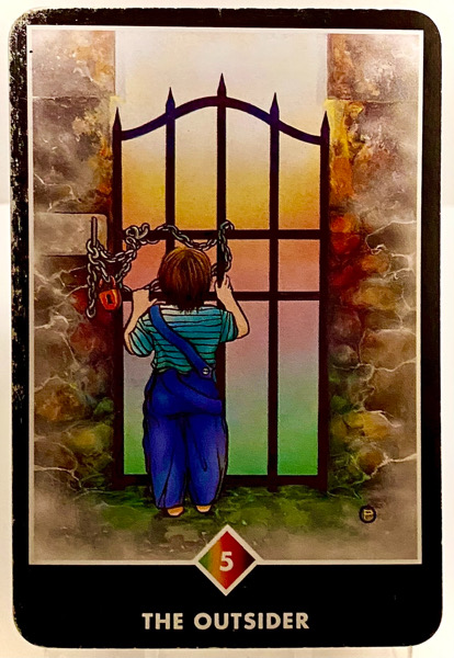 THE OUTSIDER アウトサイダー OSHO禅タロット 3930日目 曇天ウォーキング 20260404