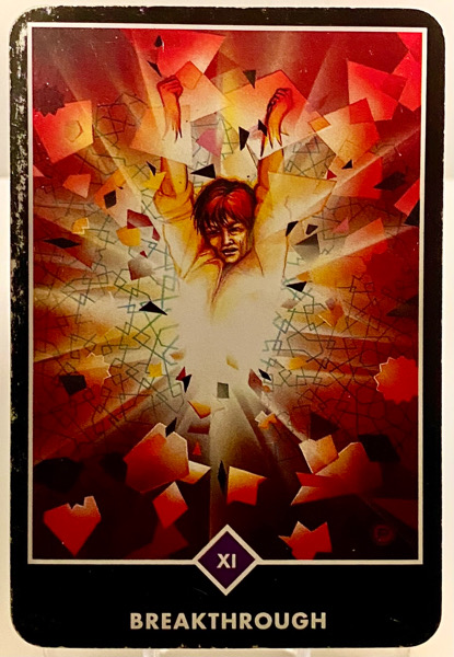 BREAKTHROUGH 突破 OSHO禅タロット 3935日目 朝陽ウォーキング 20260409