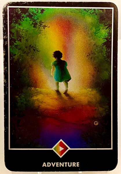 ADVENTURE 冒険 OSHO禅タロット 3941日目 曇天ウォーキング 20260415